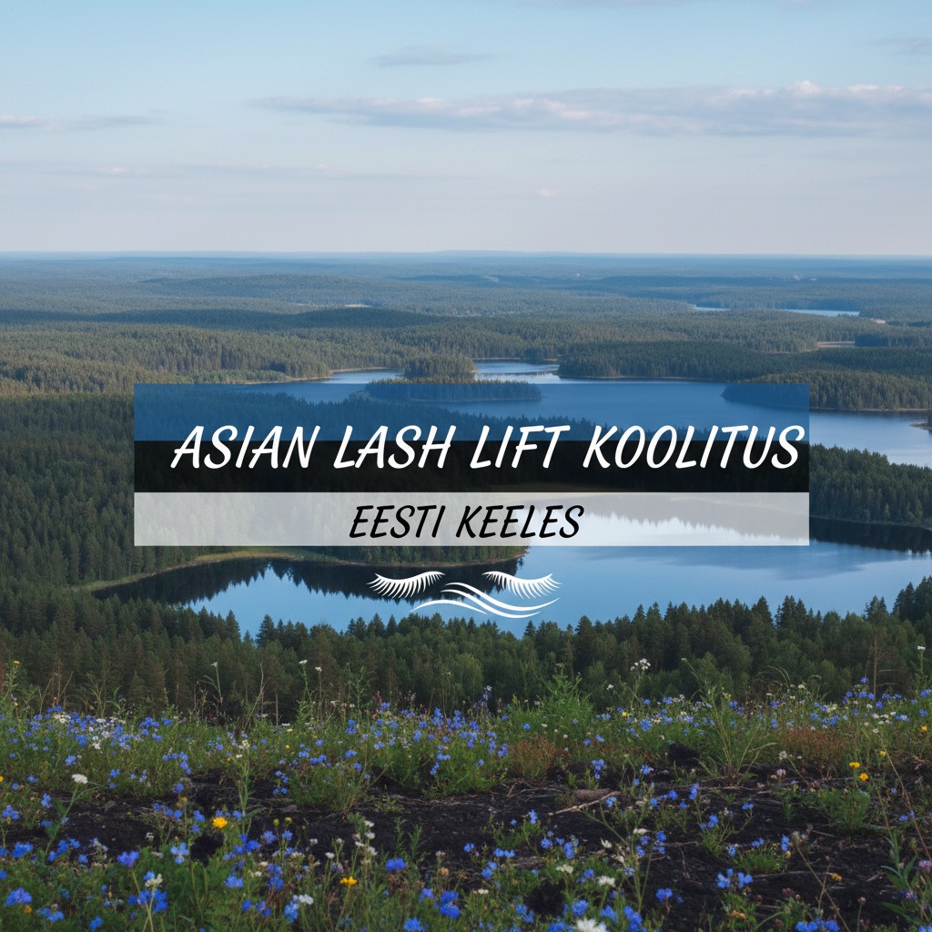 Asian Aasia Korea lash lift eesti keeles